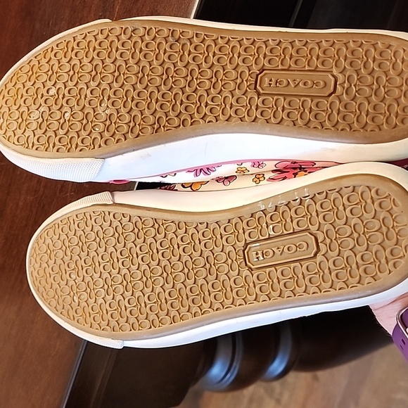 Vintage Coach Floral sneakers sz 7.5 - Picture 8 of 8